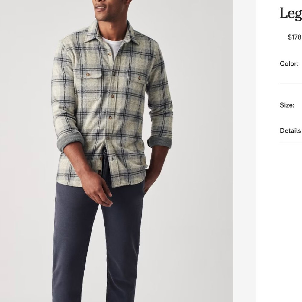 NWT Fahrety Brand Legend Sweater Shirt!